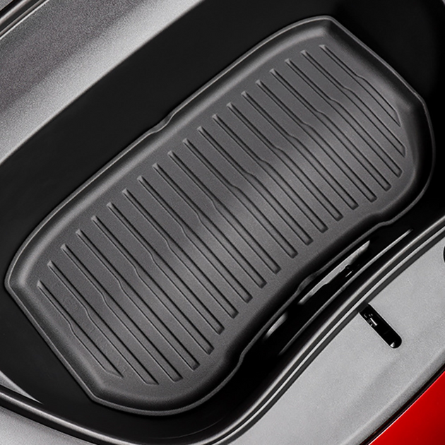 Model 3 – Bagasjeromsmatte frunk TPE Highland – montert