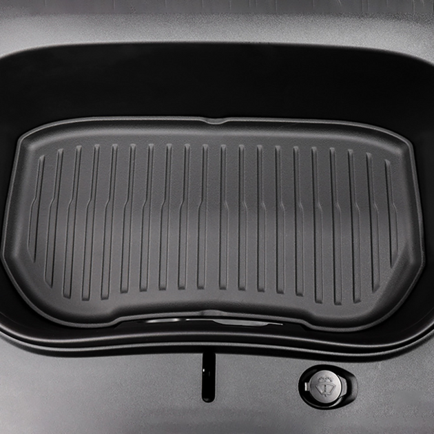 Model 3 – Bagasjeromsmatte frunk TPE Highland – sett ovenfra