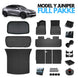 Full pakke gulvmatter – Tesla Model Y Juniper - bilde 1