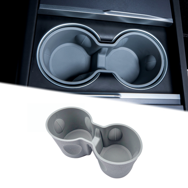 Model 3 og Y – Koppholder – sett ovenfra