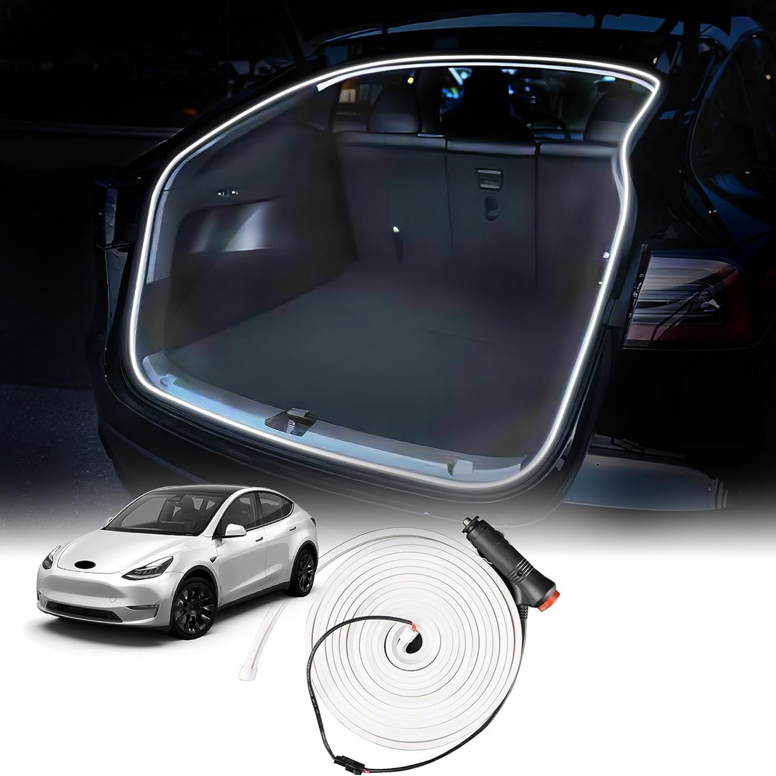 LED-lys til bagasjerom – Tesla Model Y - bilde 2