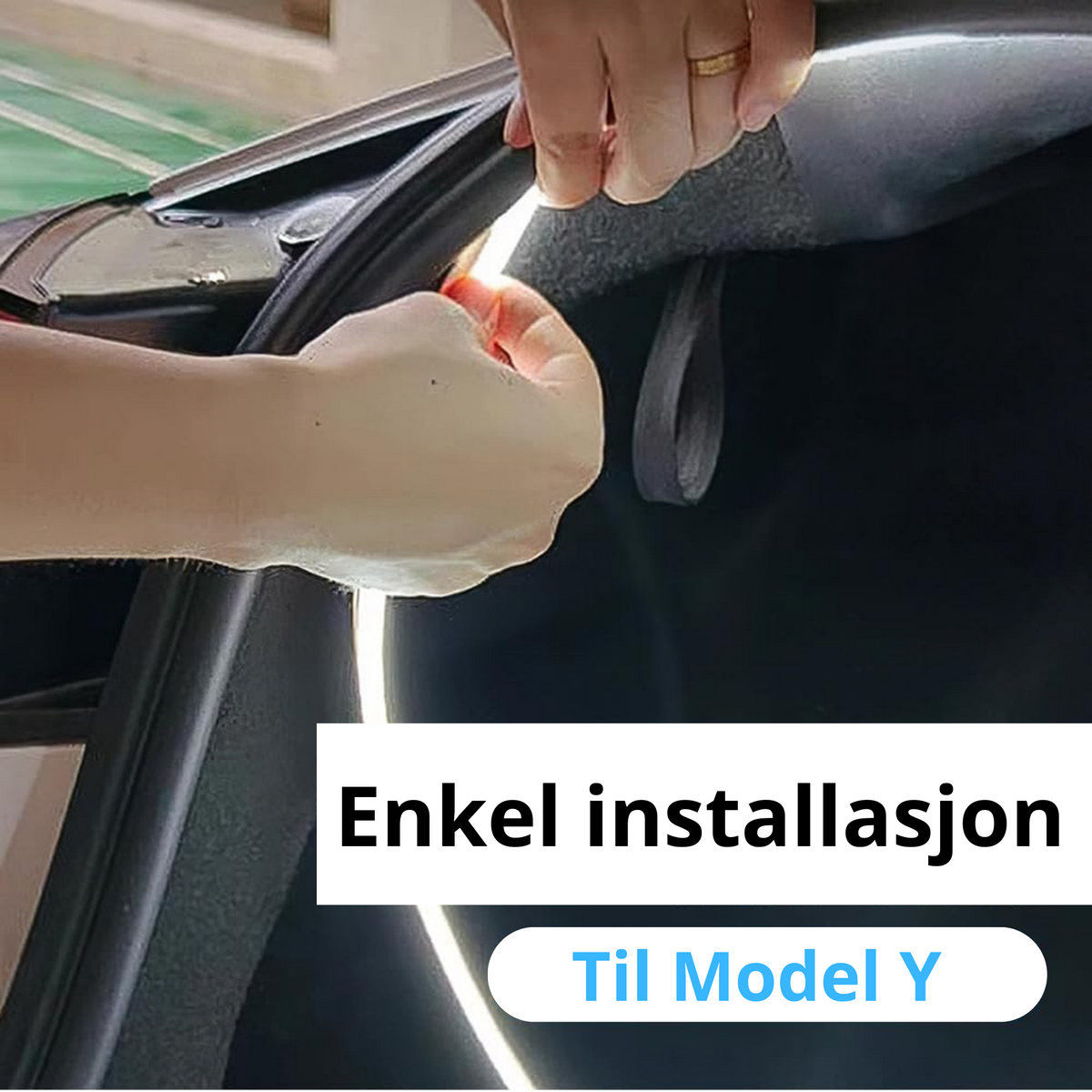 LED-lys til bagasjerom – Tesla Model Y - bilde 5