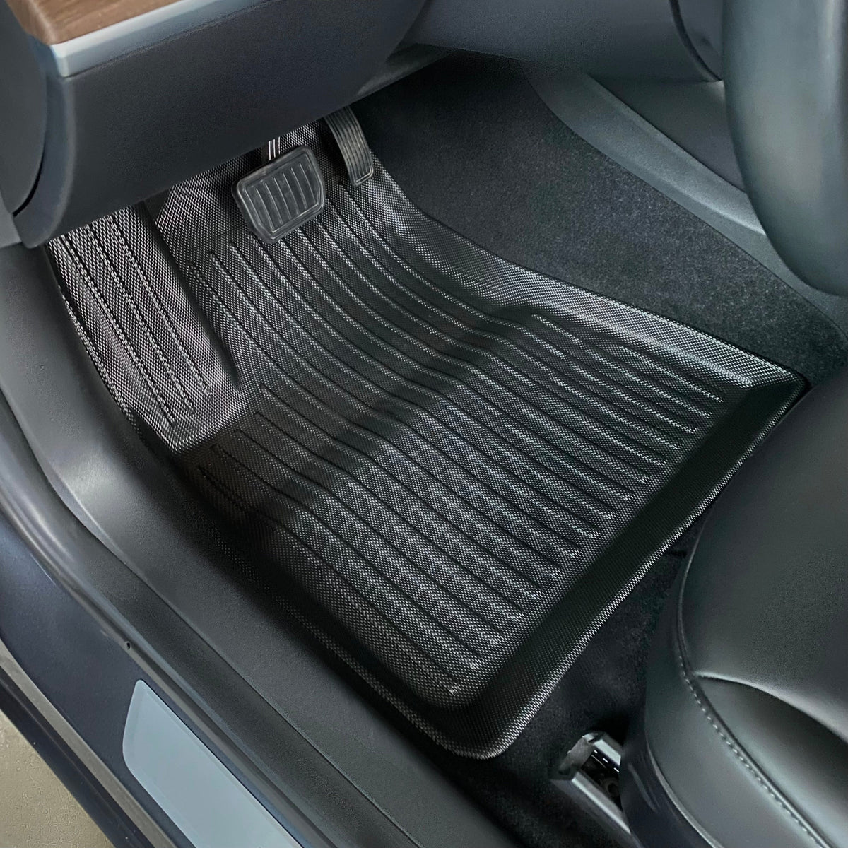 Model 3 – Gulvmatter Highland – sett ovenfra