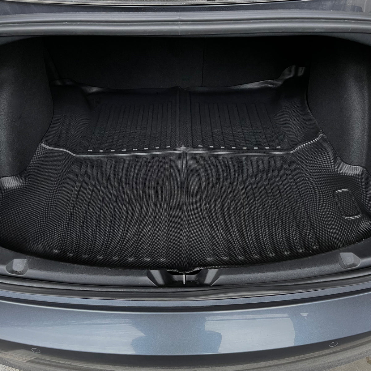 Model 3 – Bagasjeromsmatte 2019-2023 – sett ovenfra
