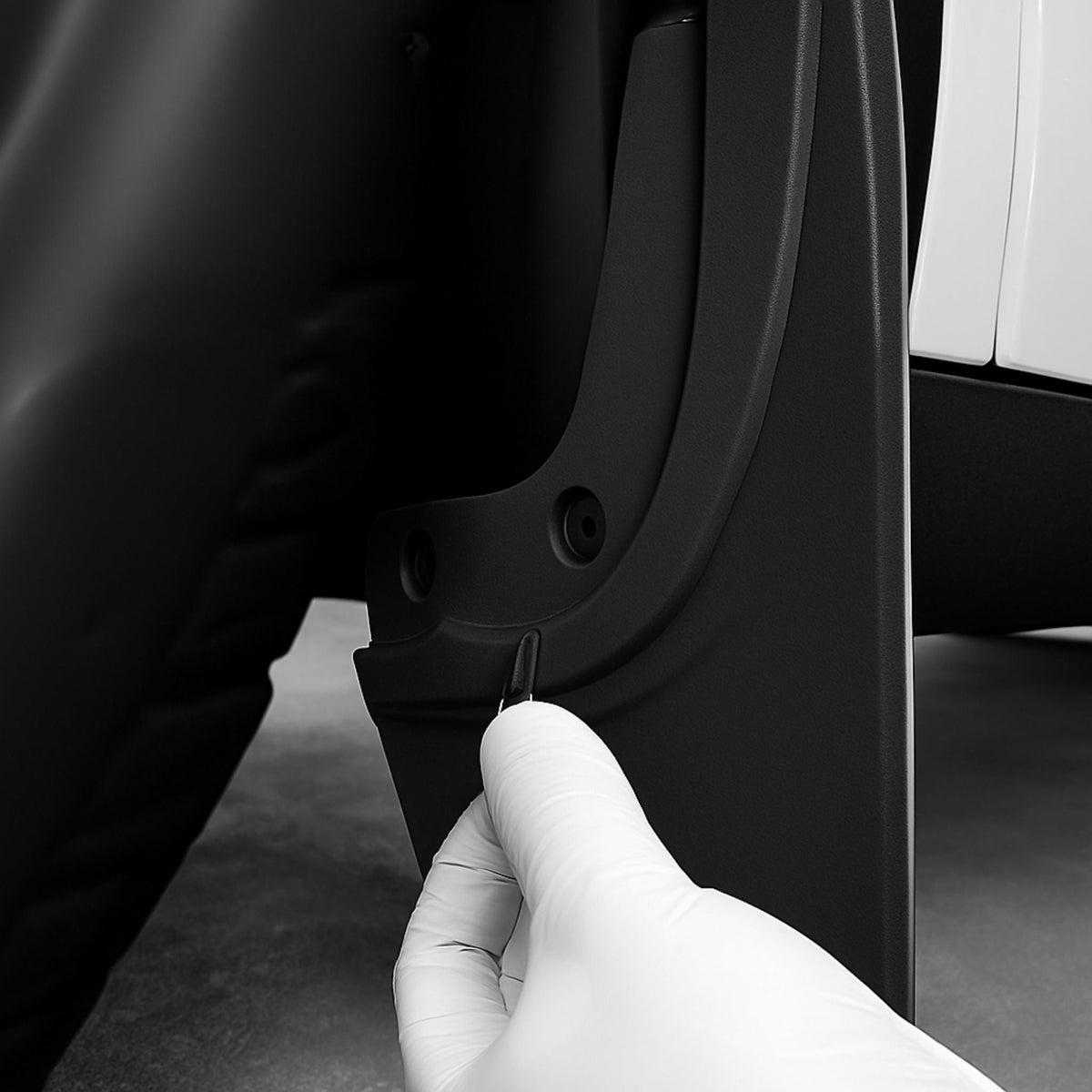 Skvettlapper / mud flaps – Tesla Model Y Juniper - bilde 3