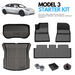 Startpakke gulvmatter – Tesla Model 3 Highland - bilde 1