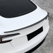 Spoiler Tesla Model 3 Highland montert på bagasjelokk