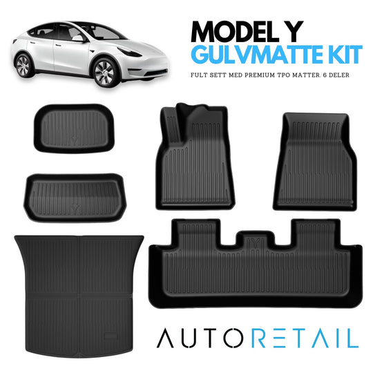 Gulvmatte Kit – Tesla Model Y 2021-2024 - bilde 1