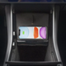 Trådløs ladebrikke Tesla Model 3 montert