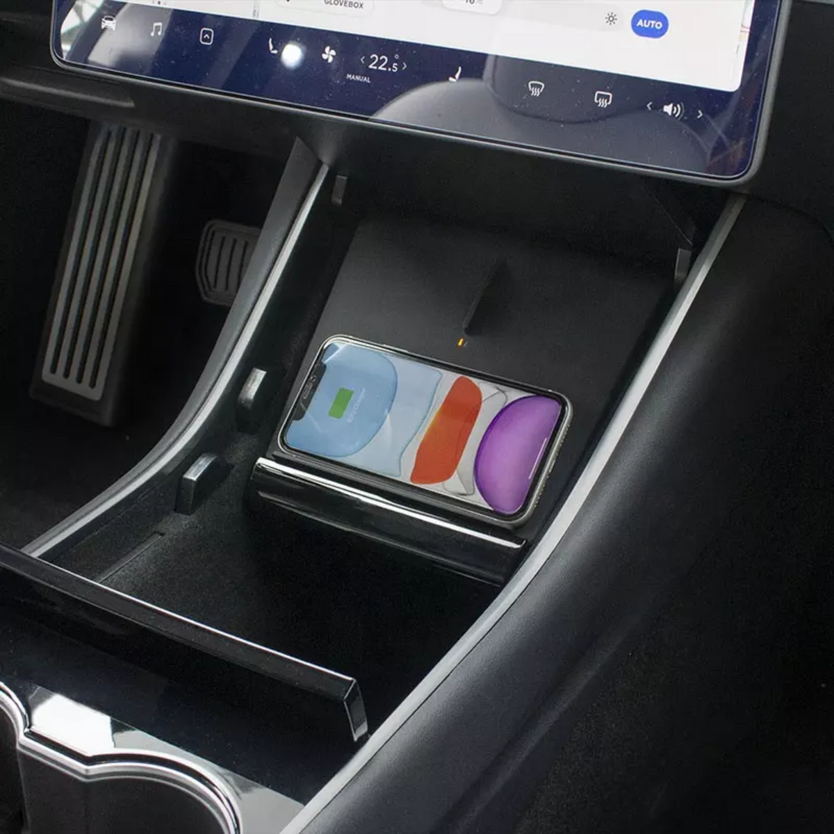 Trådløs ladebrikke Tesla Model 3
