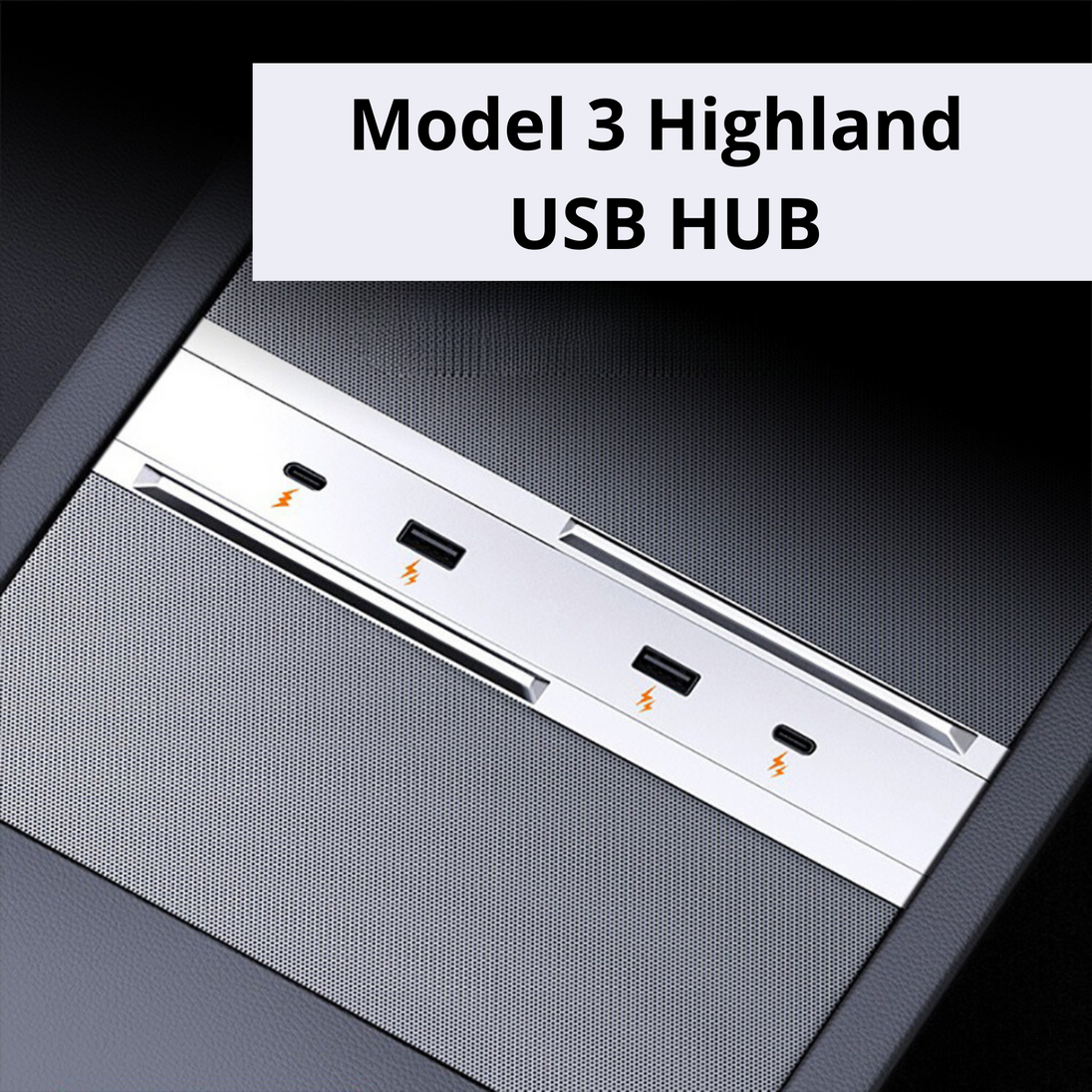 USB-hub Tesla Model 3 Highland porter